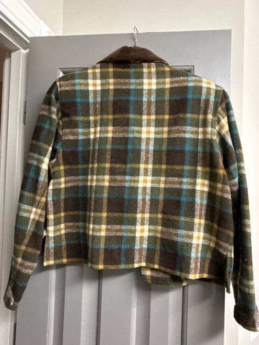 New York Jeans Plaid Blazer sz M