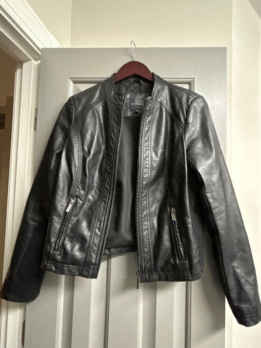 The Limited Faux Leather Jacket sz Sm