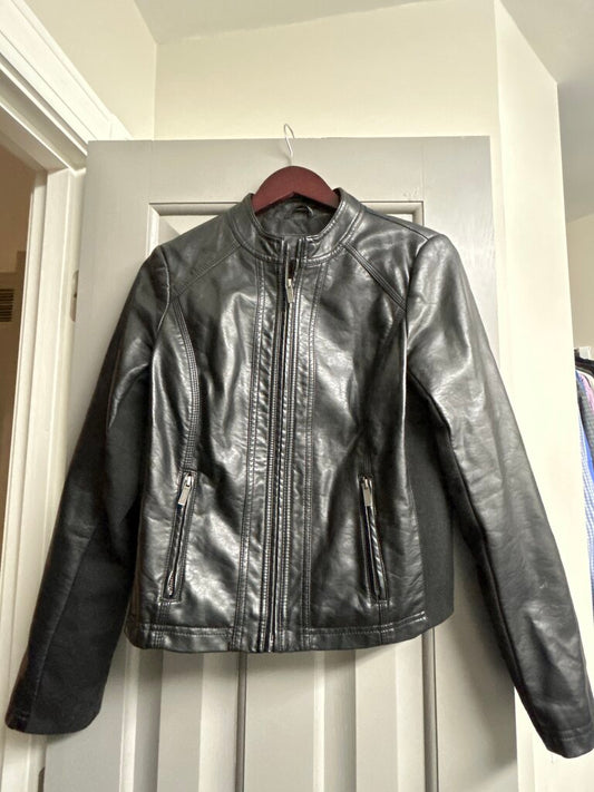 The Limited Faux Leather Jacket sz Sm