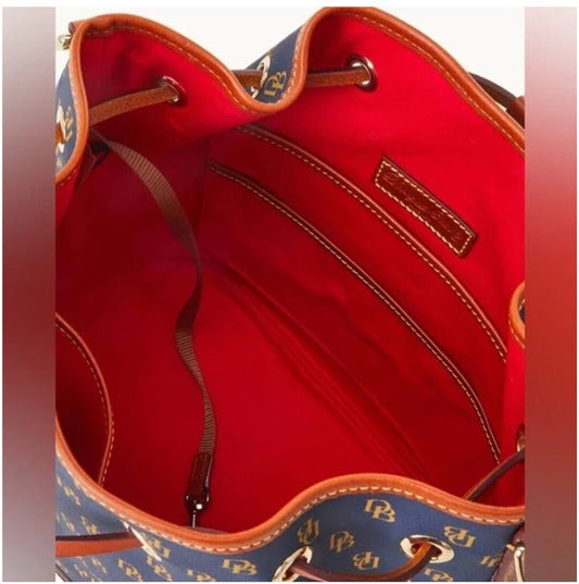Dooney & Bourke Gretta Drawstring - Navy, NWT