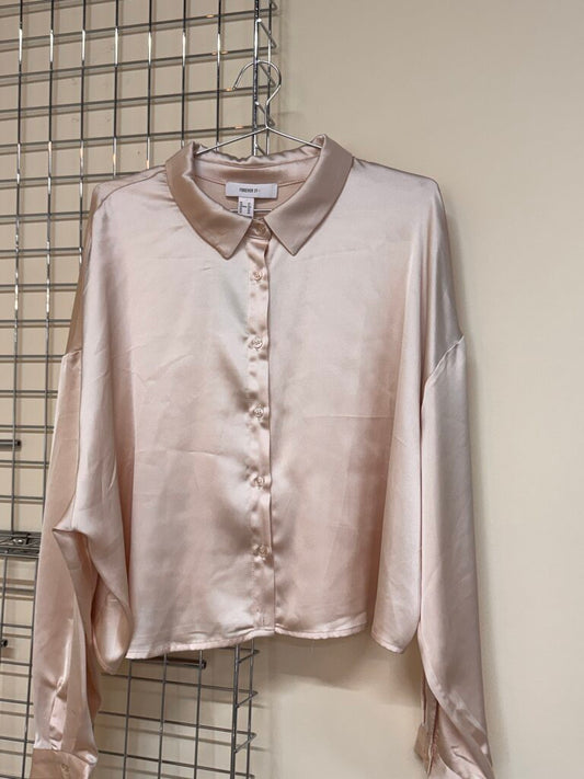 Silk Button Up Shirt