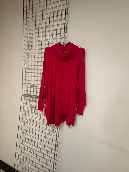 Turtleneck tunic sweater