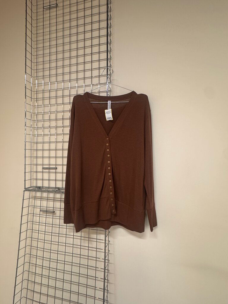 Button up light weight sweater