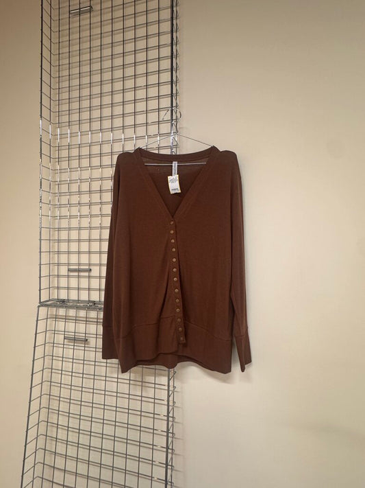 Button up light weight sweater
