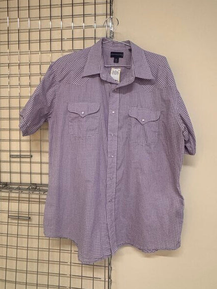 Pearl Snap Button Up XL