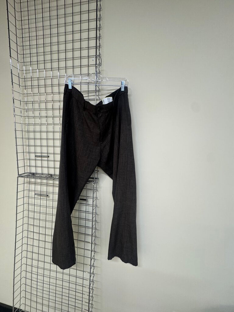 Haggar Brown Dress Slacks 40x30