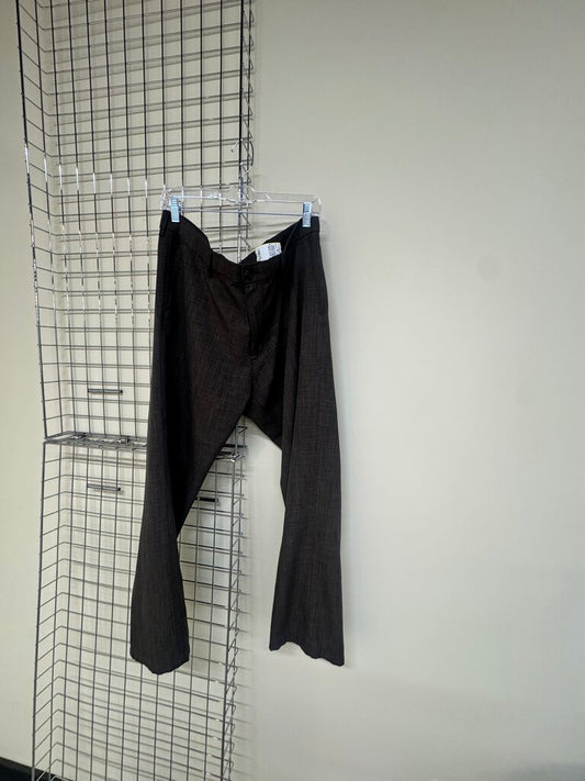 Haggar Brown Dress Slacks 40x30