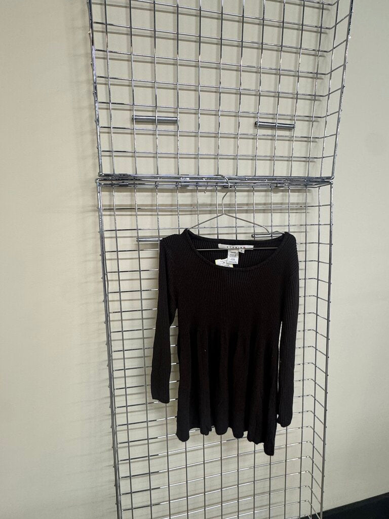Girl's Brown Tunic Sweater