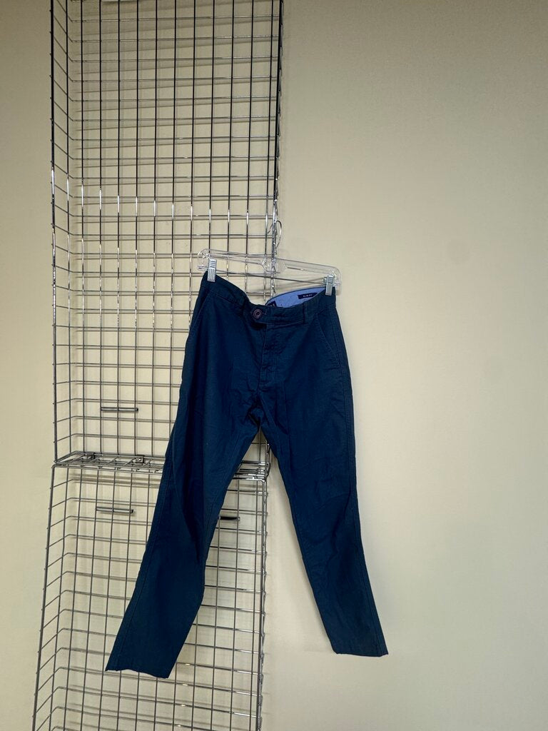 Ruggers Slim Fit Blue Dress Pant