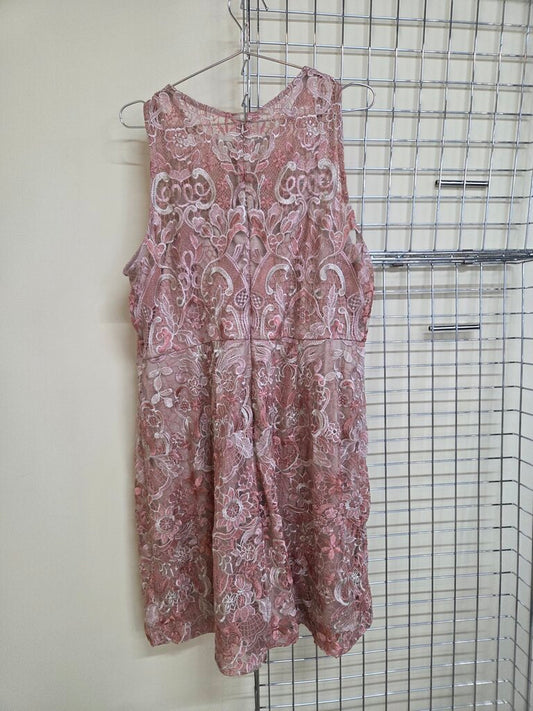 Lane Bryant Lace Knit Dress sz 18