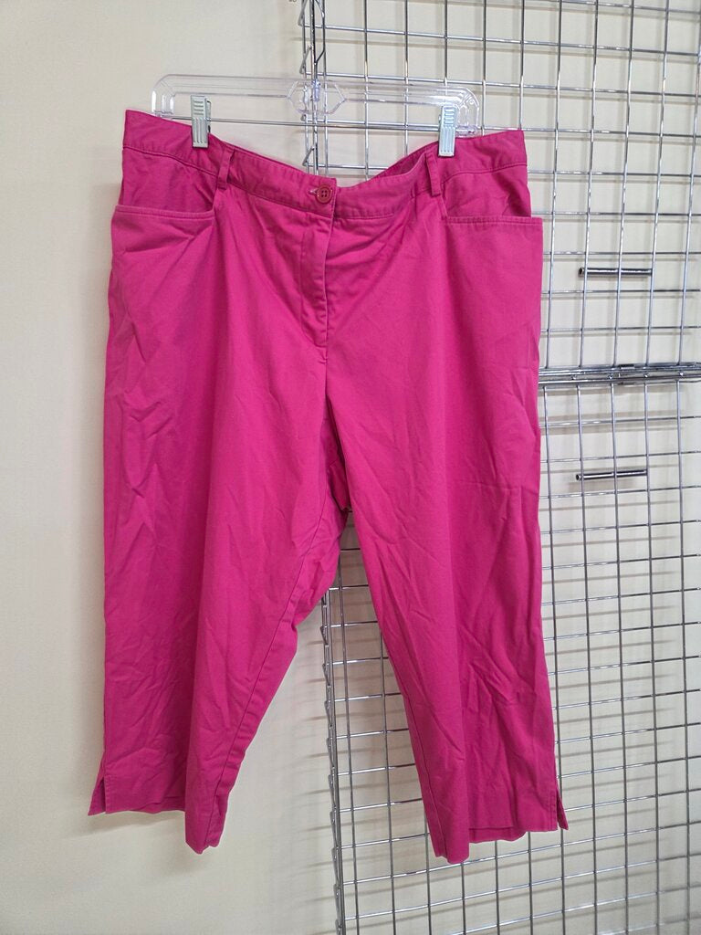 Dress Barn Denim Crops sz 18