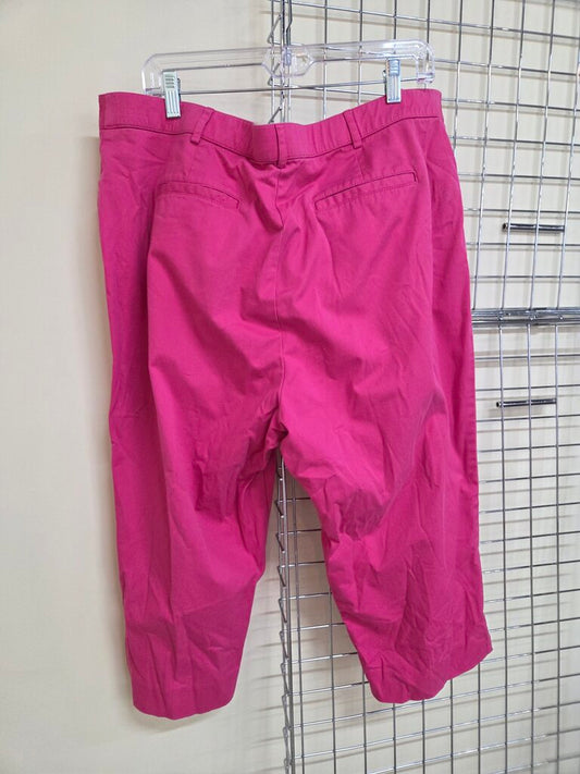 Dress Barn Denim Crops sz 18