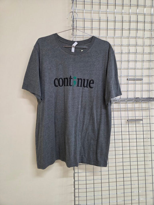 Grey Cont;nue Tee Shirt