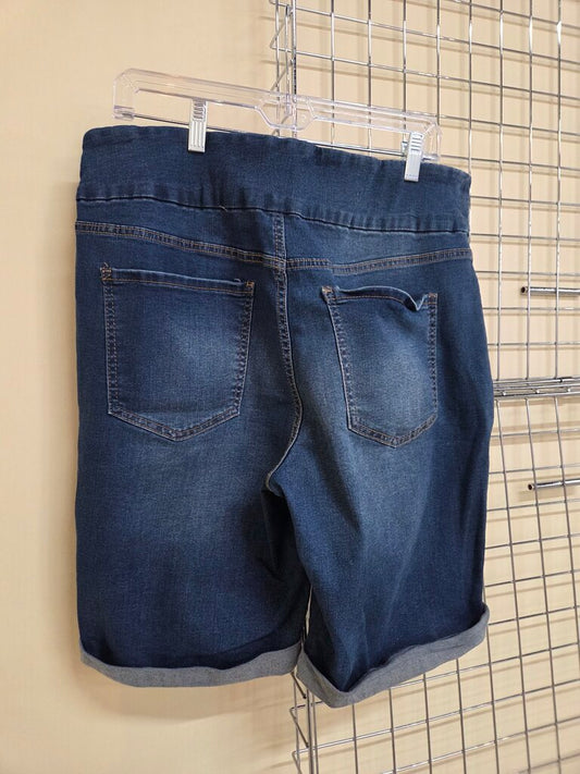 Blue Jean Bermuda Shorts