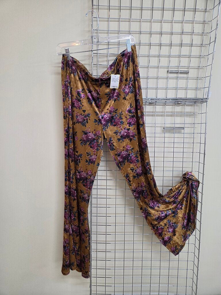 Velvet Flower Bellbottoms