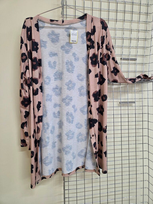 Leopard Button up Kimono