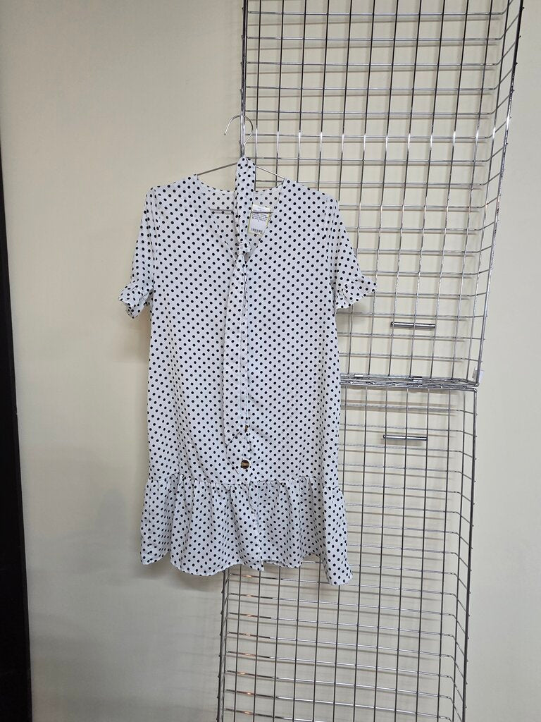 Tunic Polka Dot with /Ruffled Hem Dress