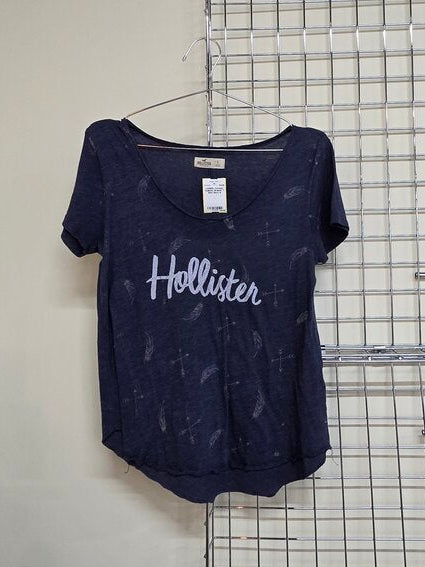 Hollister Graphic T Shirt sz S