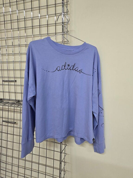 Adidas Long Sleeve Purple Shirt 10/12