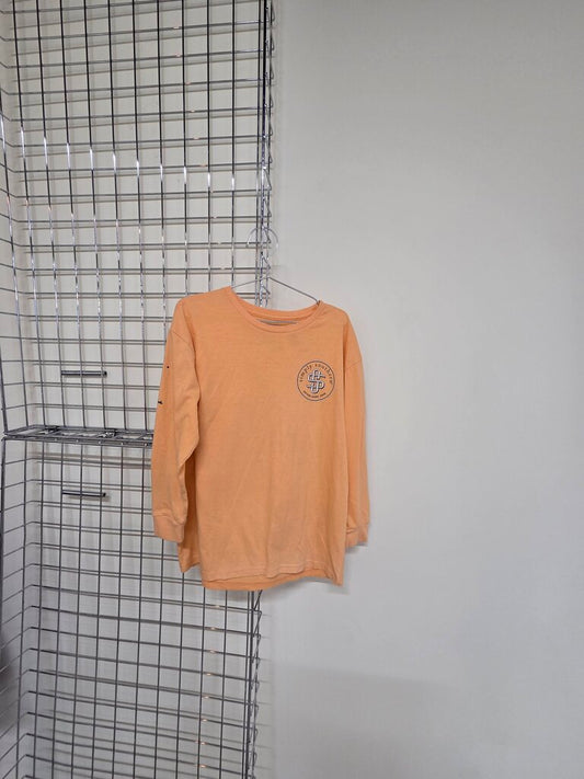 Simply Southern Long Sleeve Orange Tee