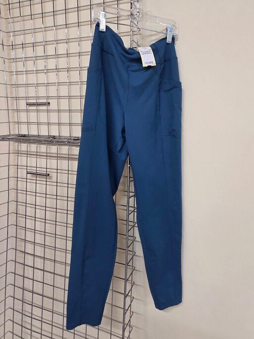 Blue Athletic leggings with pockets 14/16