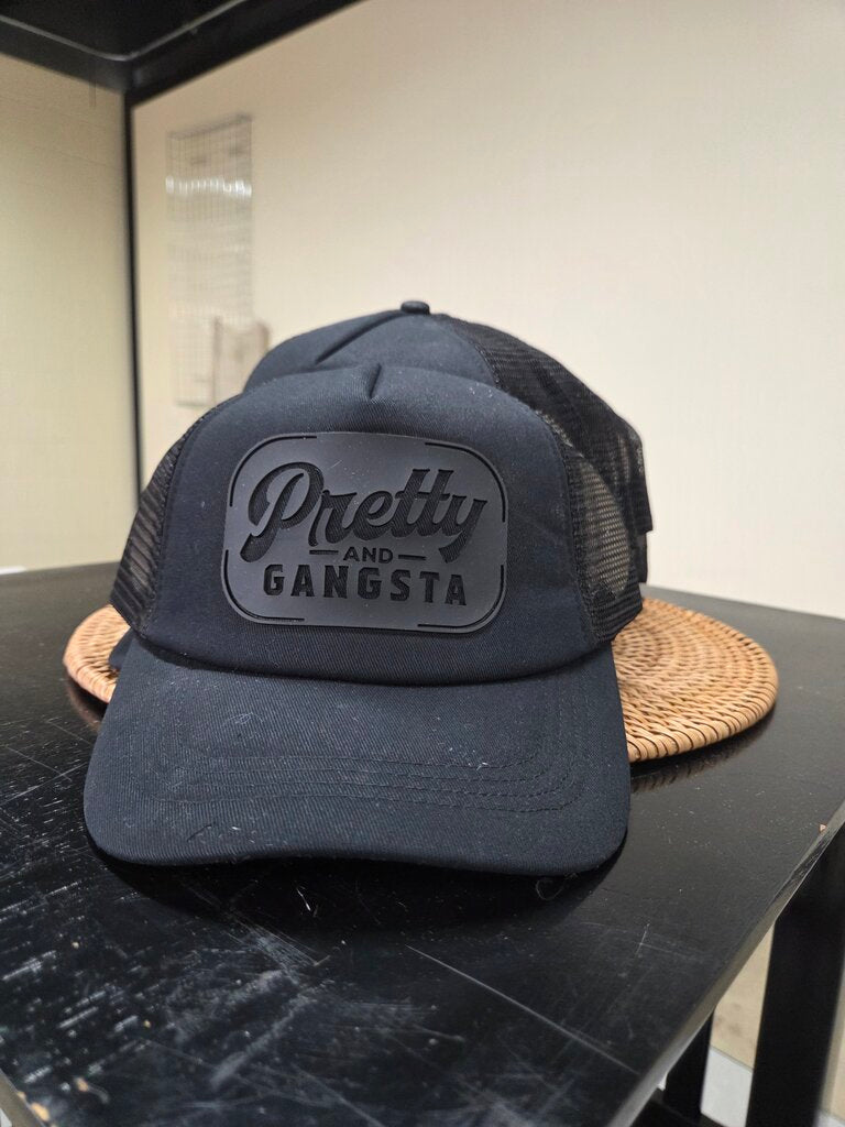 Pretty & Gangsta Black Cap
