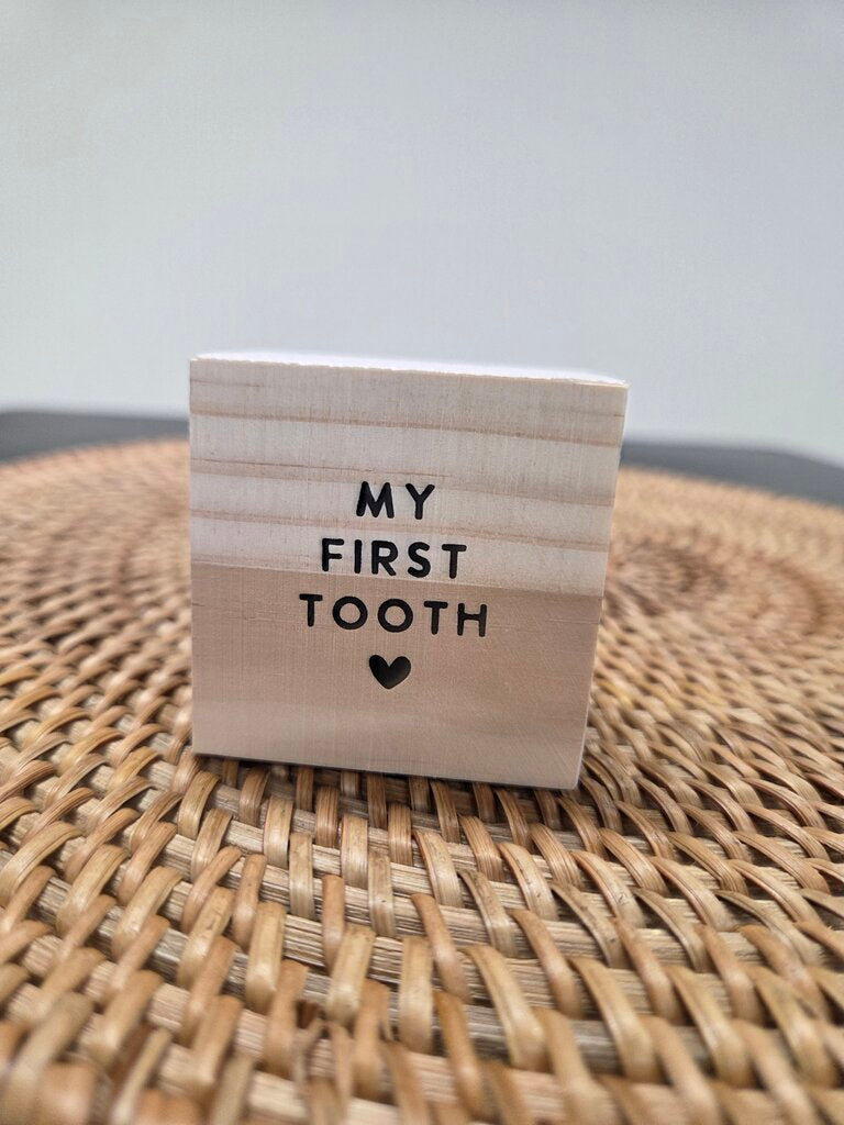 My First Tooth Box