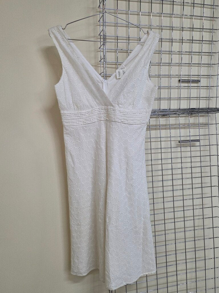'Studio Y' Maurices Neck Sleeveless Eyelet High Dress Waist