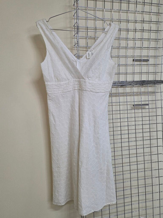 'Studio Y' Maurices Neck Sleeveless Eyelet High Dress Waist