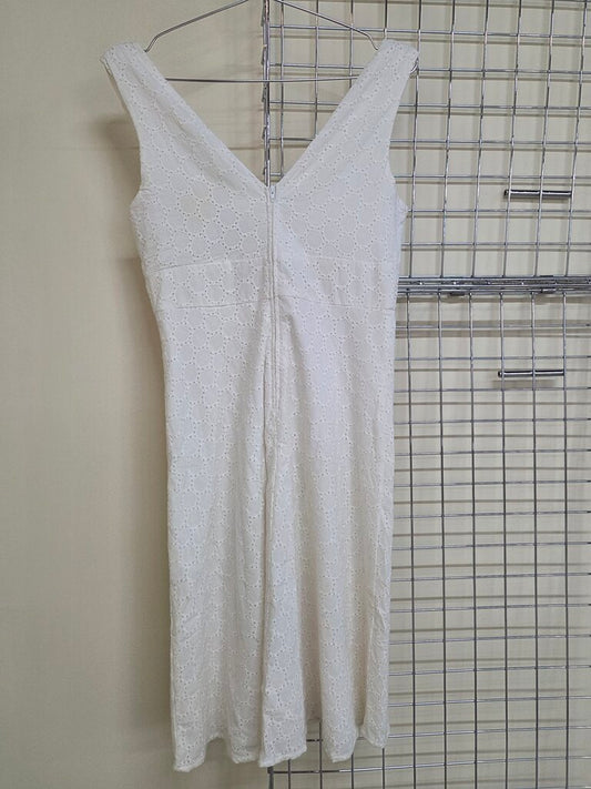 'Studio Y' Maurices Neck Sleeveless Eyelet High Dress Waist