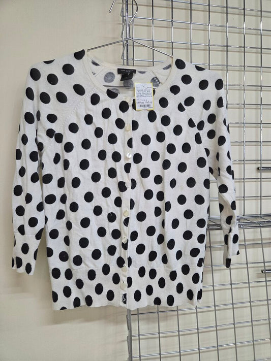 Ann Taylor Pearl Button Cardigan