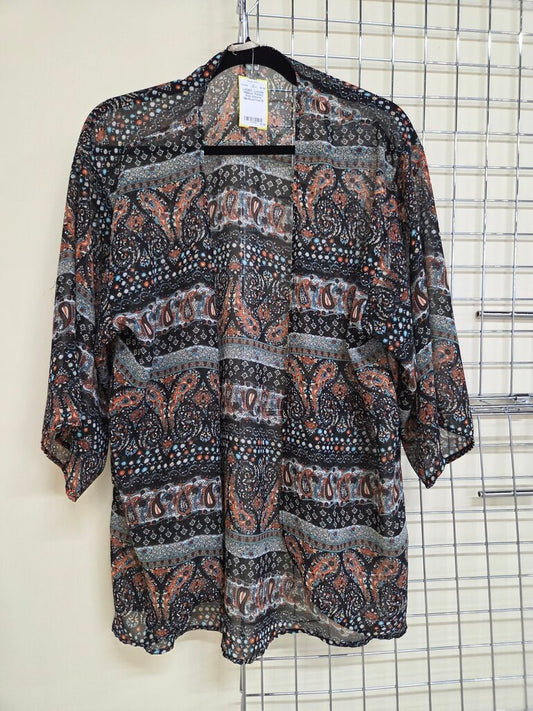 'Millibon' Paisley Print Kimono