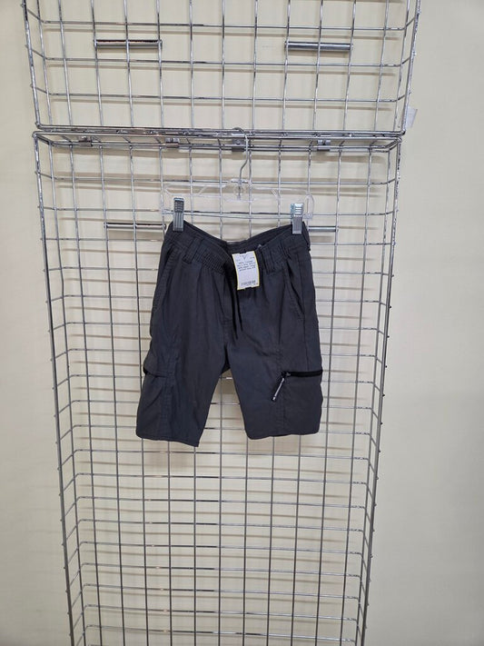 Boy's Grey Shorts with zipper Cargo pocket