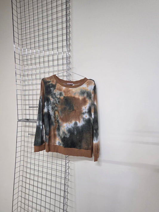 Women's long sleeve Tie-Dye Thermal Shirt