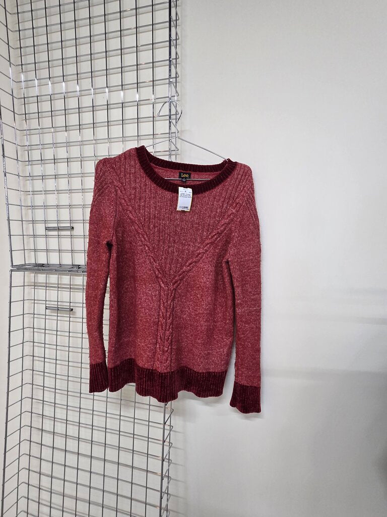 Women's Red Lee Sweater