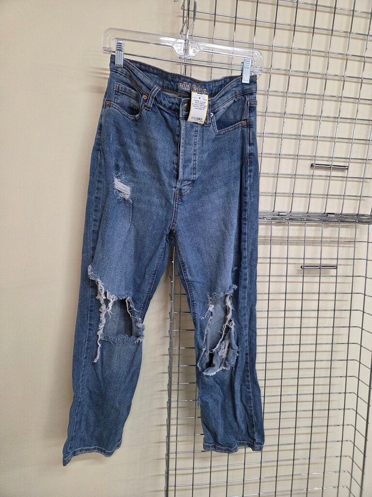 Women's Wild Fable High Rise Straight Jeans