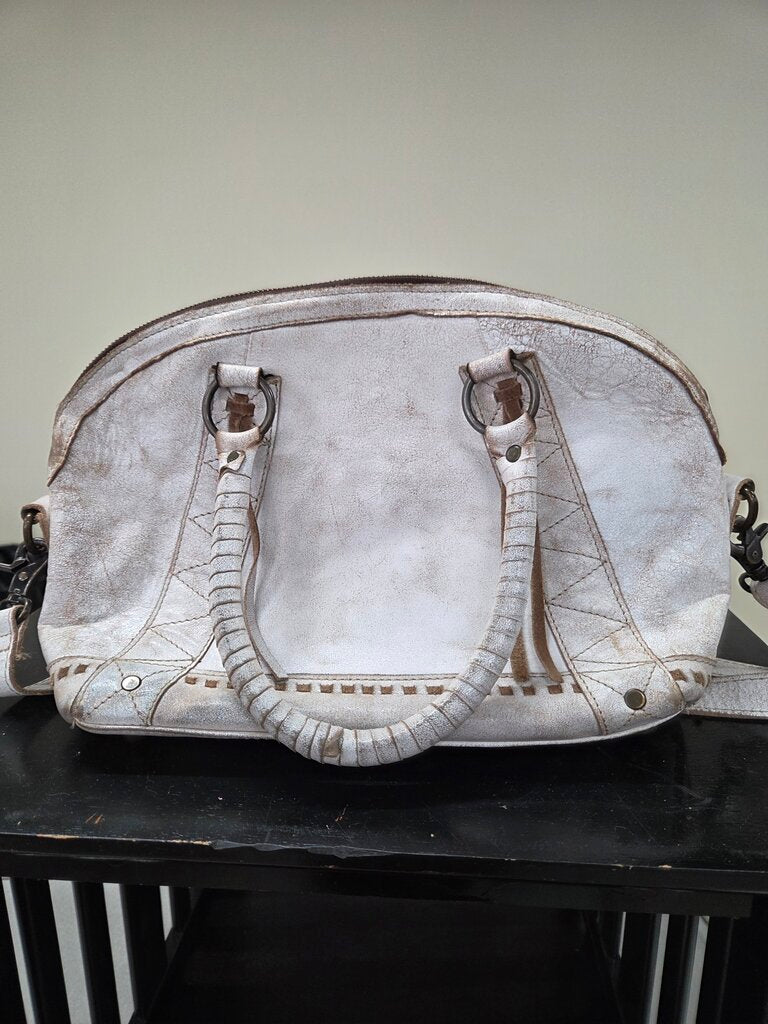 'StS Ranchwear Cremello Sansa Leather Satchel