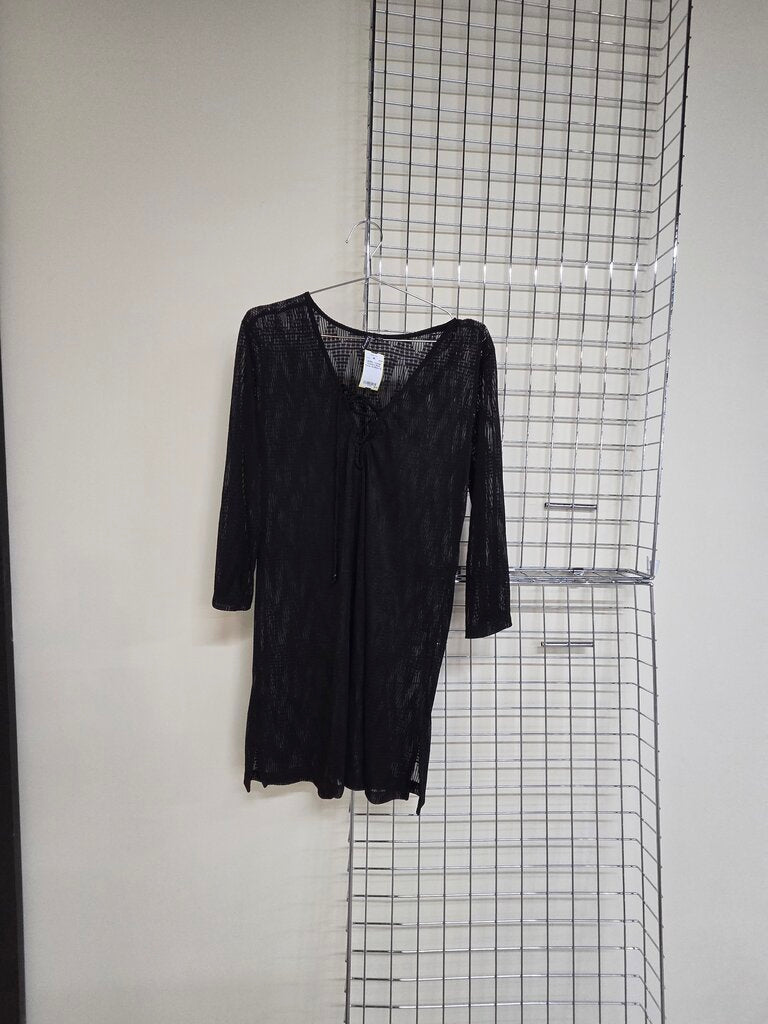 Women's Black Cover Up