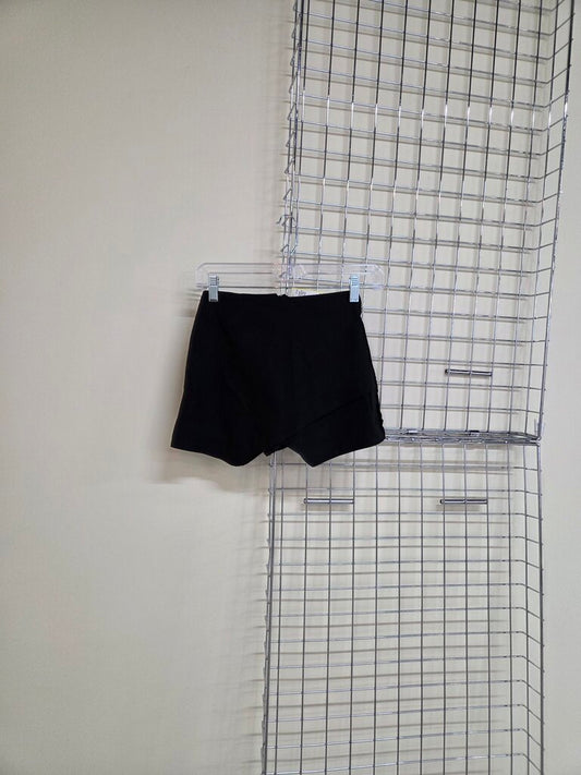 Womens Black Stretch Mini Skirt
