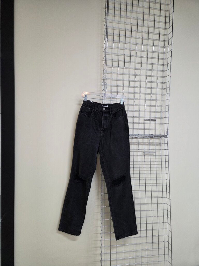 Women's PACSUN Dad Black Jeans sz 25