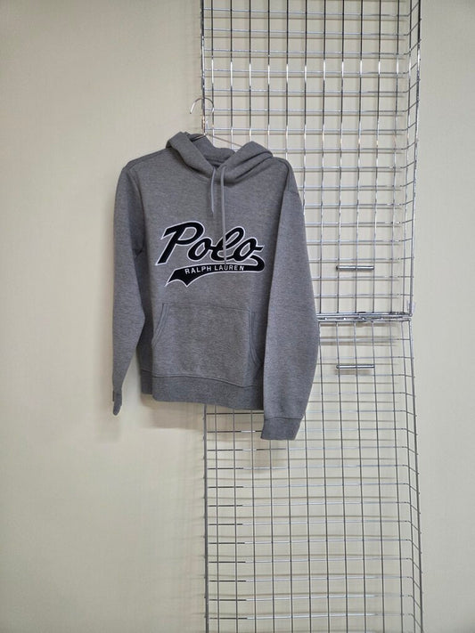 Men's Grey Polo Hoodie