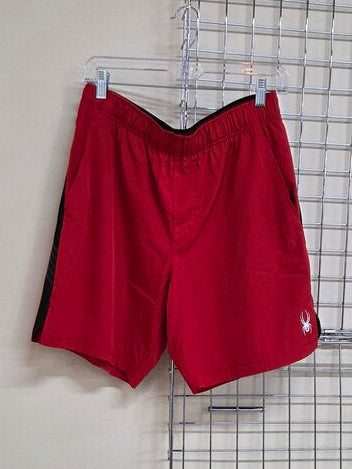 Men's red Spyder Active shorts sz L