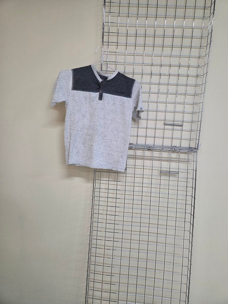 Kid's Avalanche Grey & White Shirt
