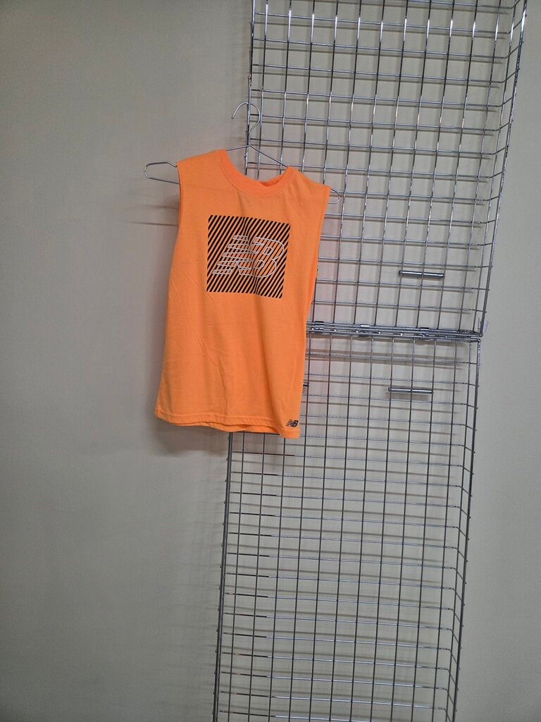 Boy's Orange New Balance Tank Top