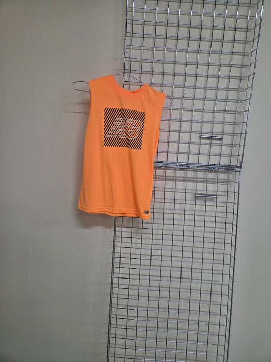 Boy's Orange New Balance Tank Top