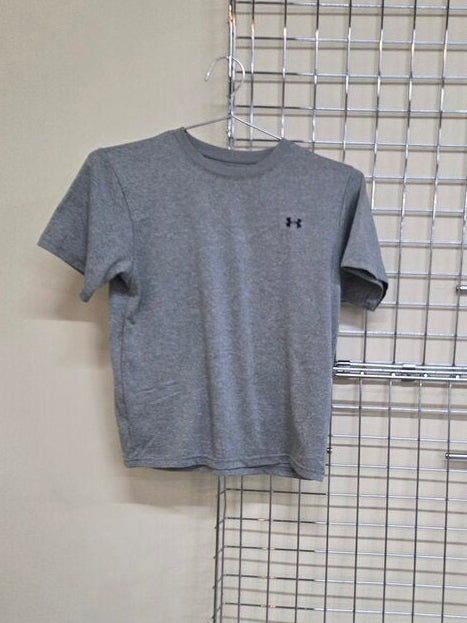 Boy's Under Armour Grey Tee Shirt YM