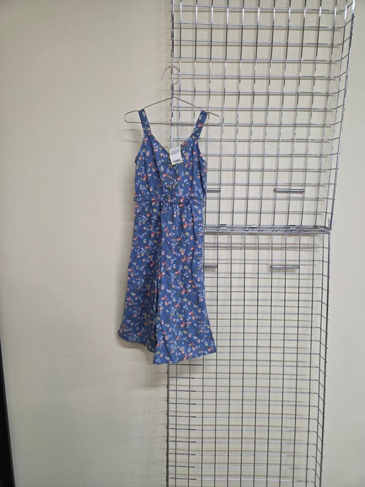 Girl's Justice Blue Cotton Dress