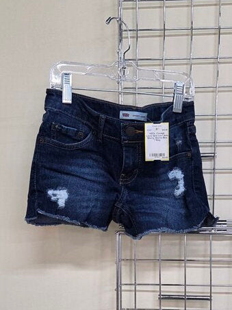 Girls Levi Jean Shorty Shorts 7R