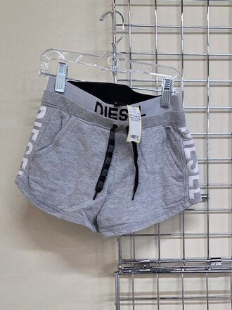Girls Diesel Grey Lounge Shorts s 7