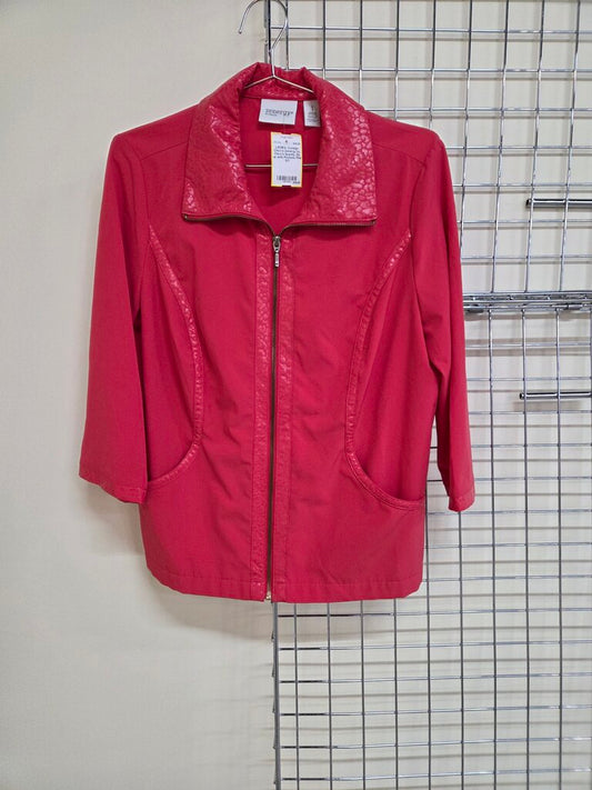Zenergy by Chico's Sparkly Zip up with Pockets